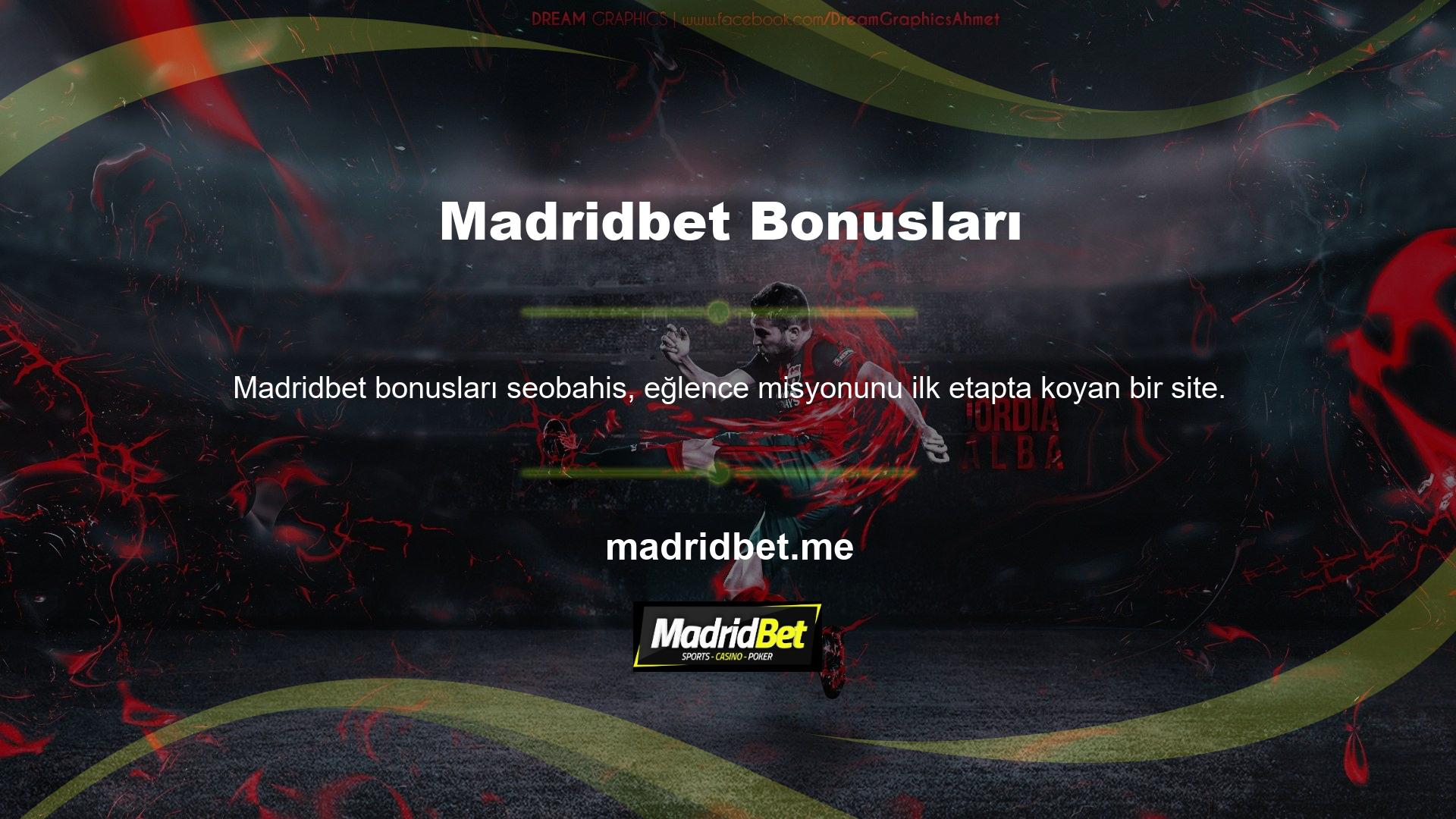 Madridbet sitesinde birçok oyun oynayabilirsiniz ve bir TV kanalına sahip olmak için harika bir fırsattır