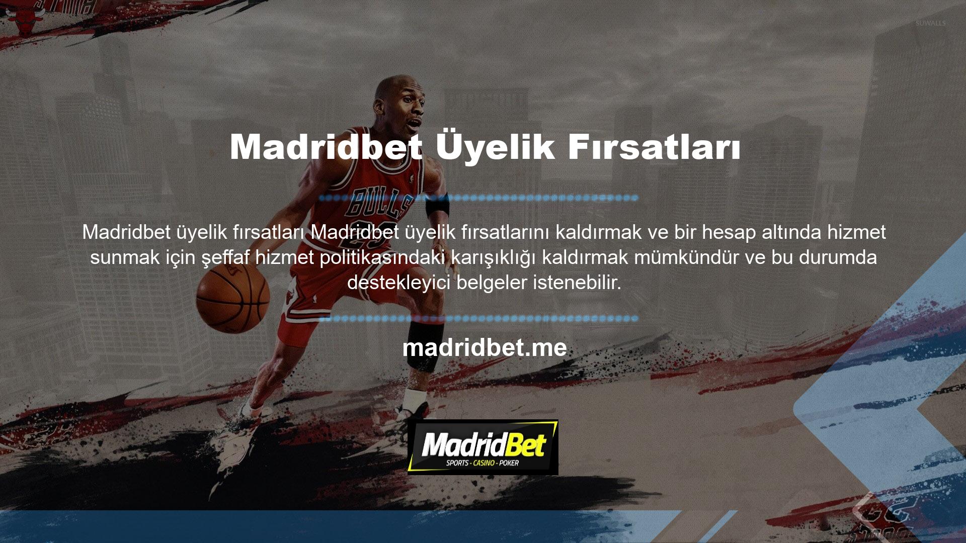 Madridbet bahis adresi, Madridbet yönetiminin bu alanda geniş deneyime sahip olduğu bilinmektedir
